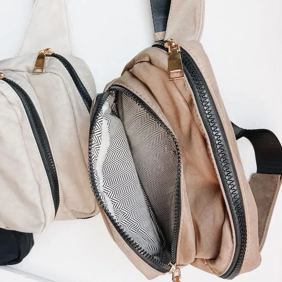 Tuscany Sling Bag Khaki - Picture 6 of 16